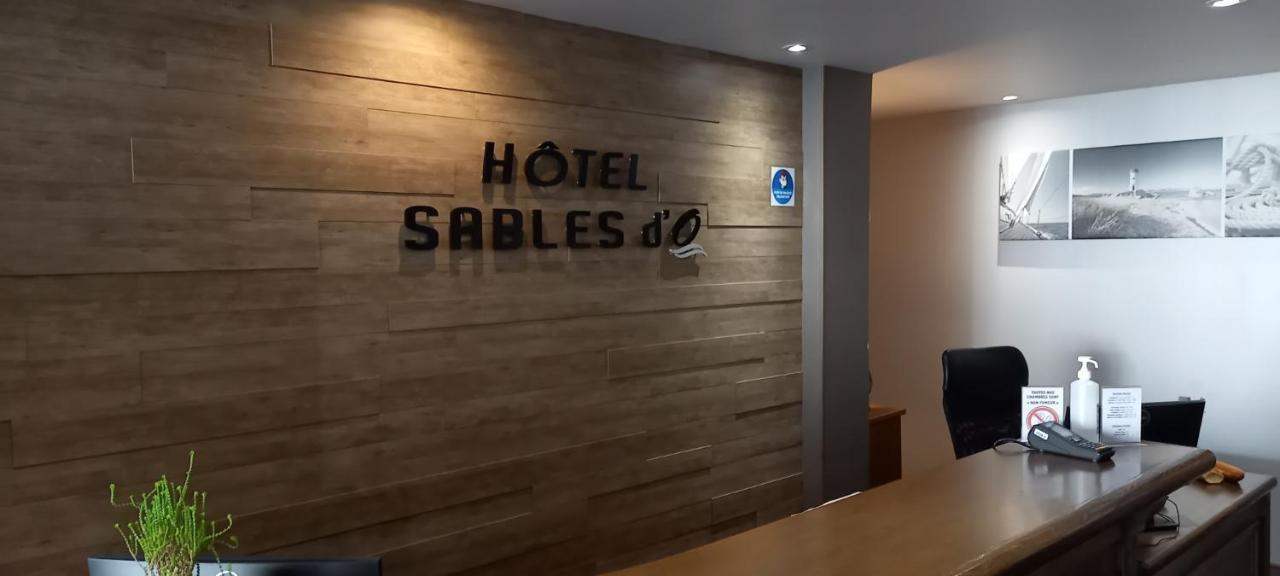 Hotel Sables D'O Et Son Restaurant Le 16 Bis Les Sables-dʼOlonne Exterior foto