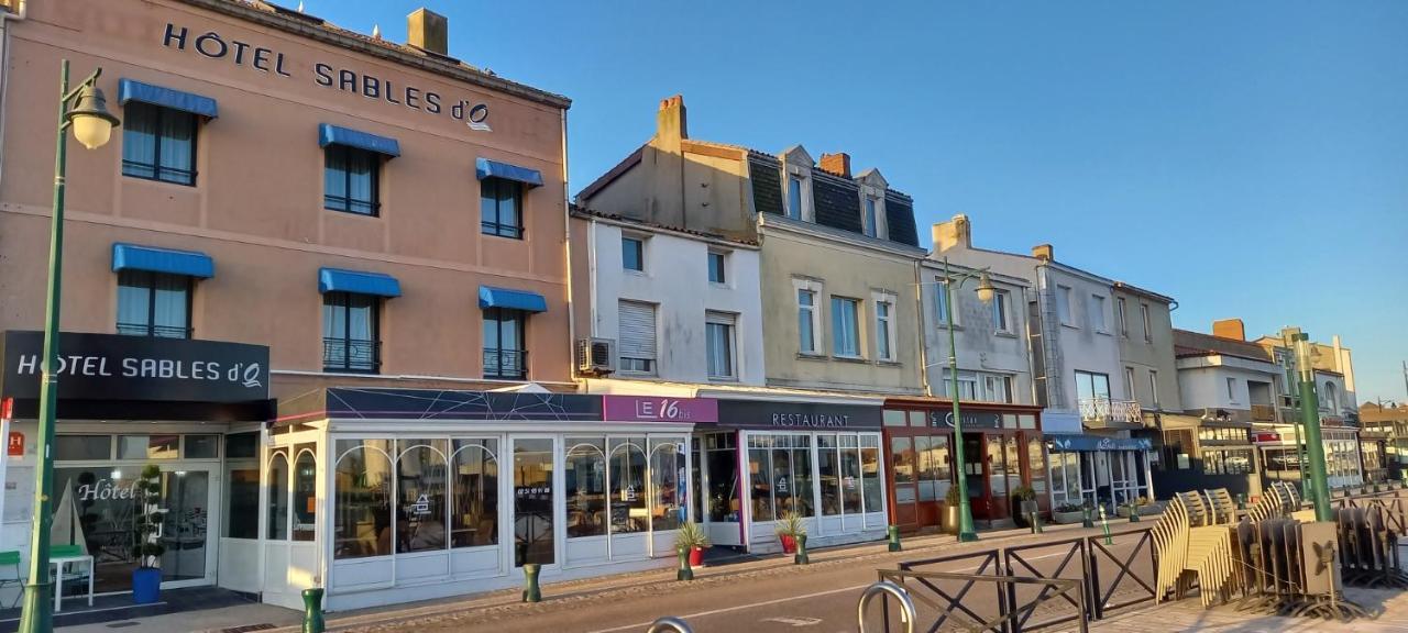 Hotel Sables D'O Et Son Restaurant Le 16 Bis Les Sables-dʼOlonne Exterior foto